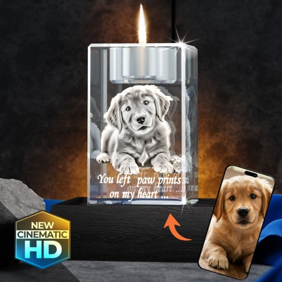 3D Crystal Candle main product photo