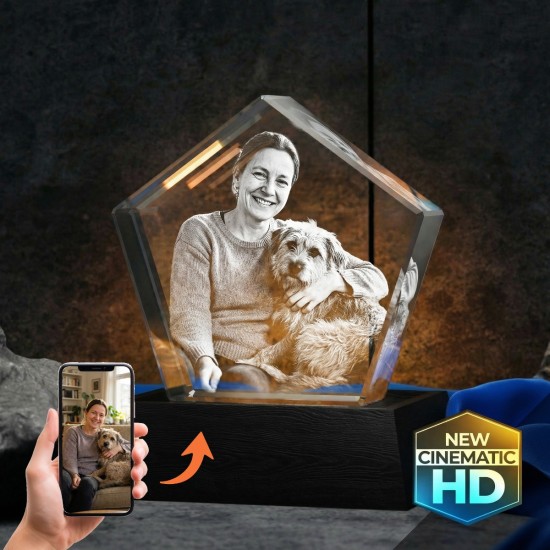 3D Crystal Pentagon main product photo