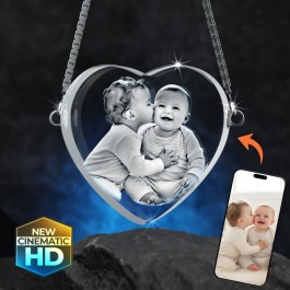 2D Crystal Heart Bracelet