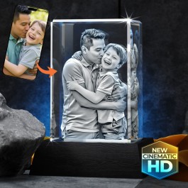 3D Crystal Rectangle Tall