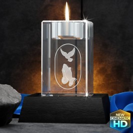 3D Crystal Candle Award