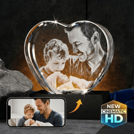 3D Crystal Heart