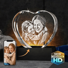3D Crystal Heart