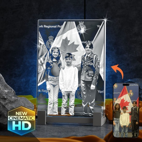 2D Medium Plaque Vertical