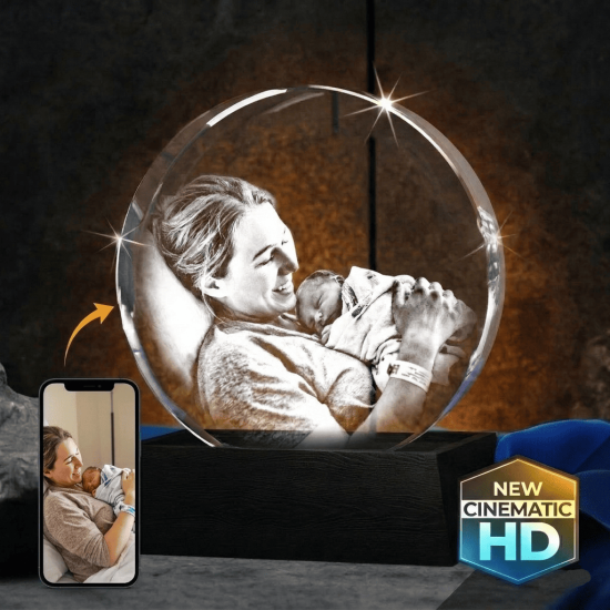 3D Crystal Circle/Puck