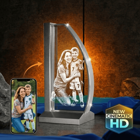 3D Crystal Desk Lamp