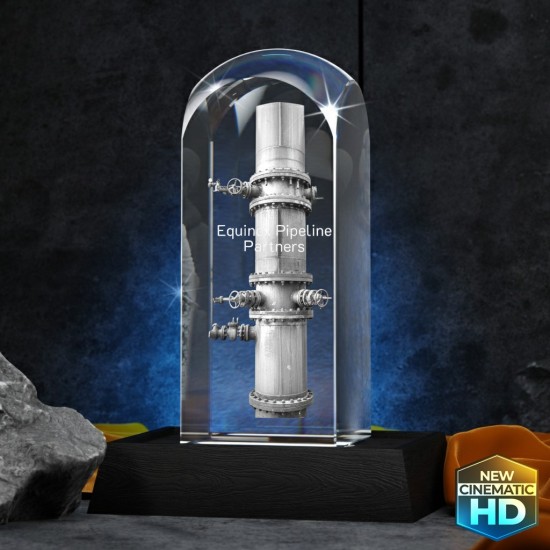 3D Crystal Dome Award