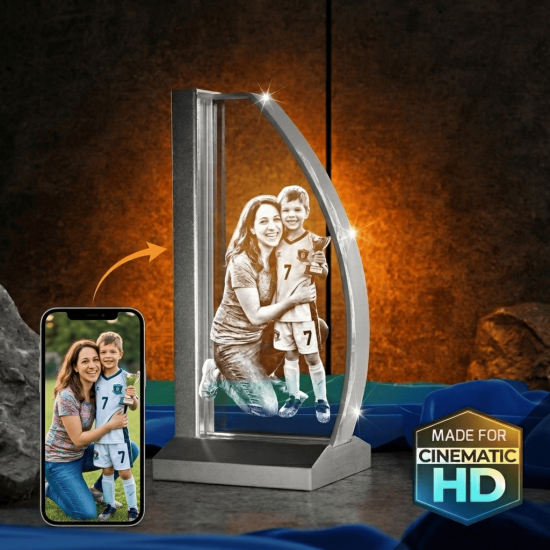 3D Crystal Desk Lamp