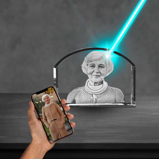 3D Crystal Monument 