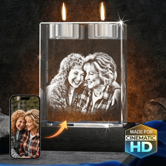 3D Crystal Urn / Candles