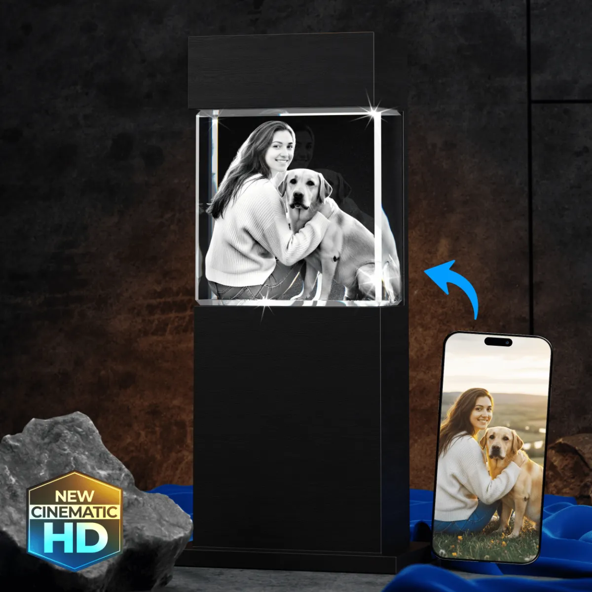 3D Crystal Pedestal | 3D Crystal