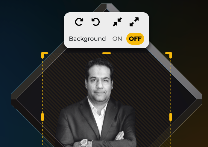 Keep The Background Image