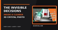 The Invisible Decisions Inside a Clearer 3D Crystal Photo