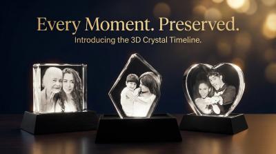 Celebrate Life’s Milestones with the 3D Crystal Timeline