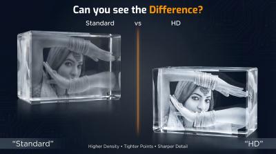 HD vs. Standard Definition: Why 3D Crystal Photos Look Sharper with 3D Crystal