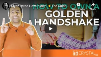 Riyaz Datoo How to own ⭐The Golden Handshake⭐