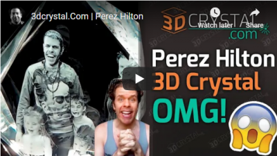 Perez Hilton 3D Crystal Review