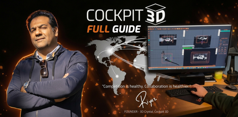 Complete Workflow Guide to Using Cockpit 3D for Subsurface Laser Engraving
