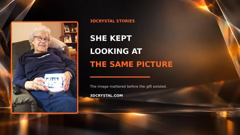 She Kept Looking at the Same Picture