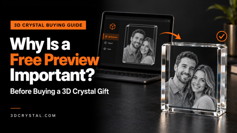 Why Is a Free Preview Important Before Buying a 3D Crystal Gift?