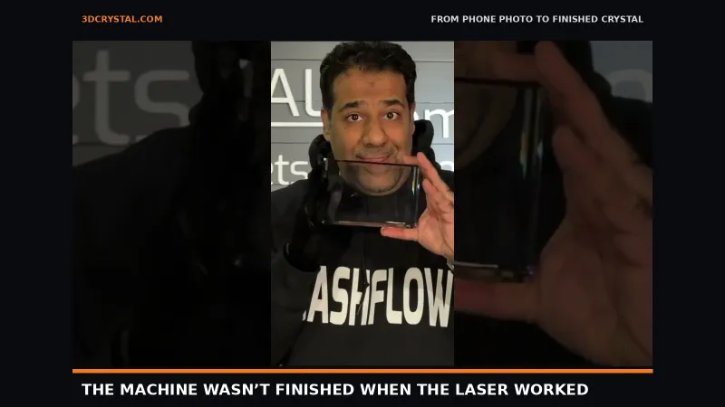 The Machine Wasn’t Finished When the Laser Worked