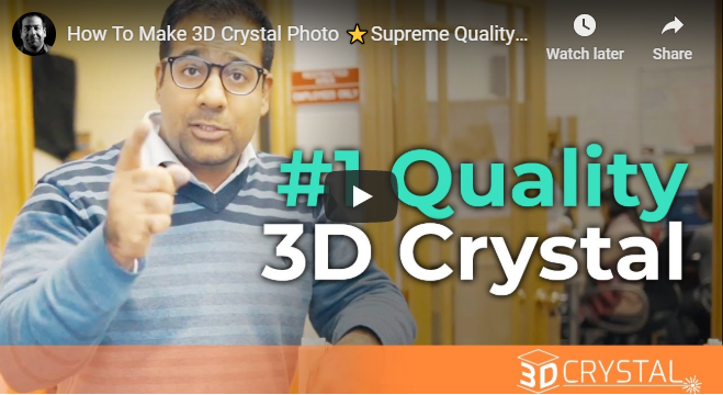 How To Make 3D Crystal Photo ⭐Supreme Quality⭐