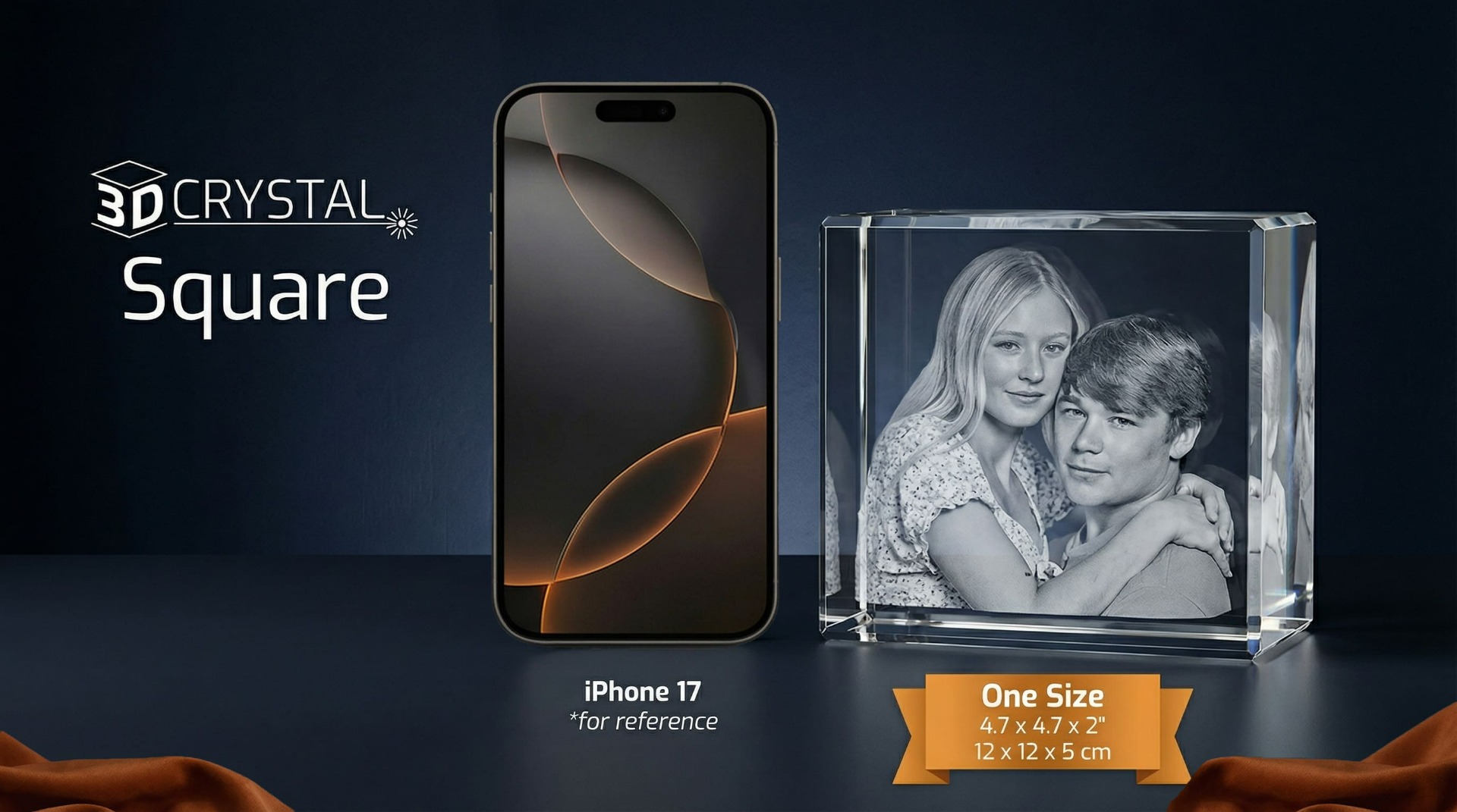 3d Crystal Square Size Chart